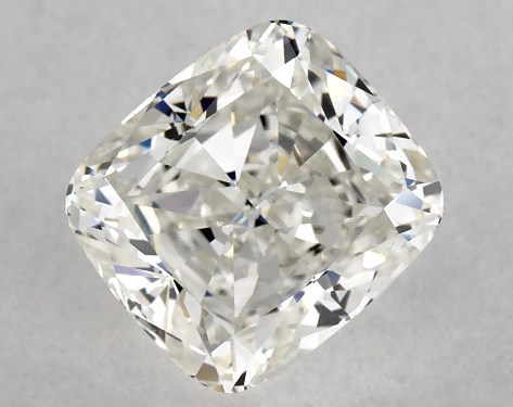 GIA 1.00 Carat I-VS1 Very Good Cut Cushion Modified Natural Diamond